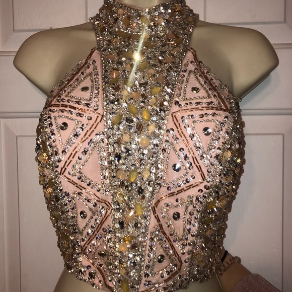 DAVE AND JOHNNY SIZE 5/6 TWO PIECE PROM DRESS! - Picture 5 of 8